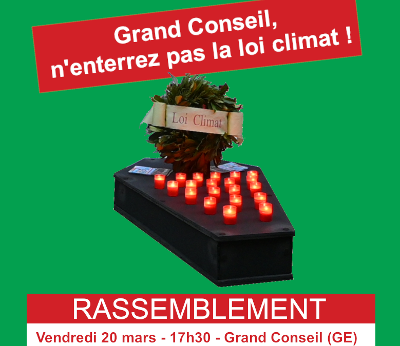 N&rsquo;enterrons pas la loi climat!